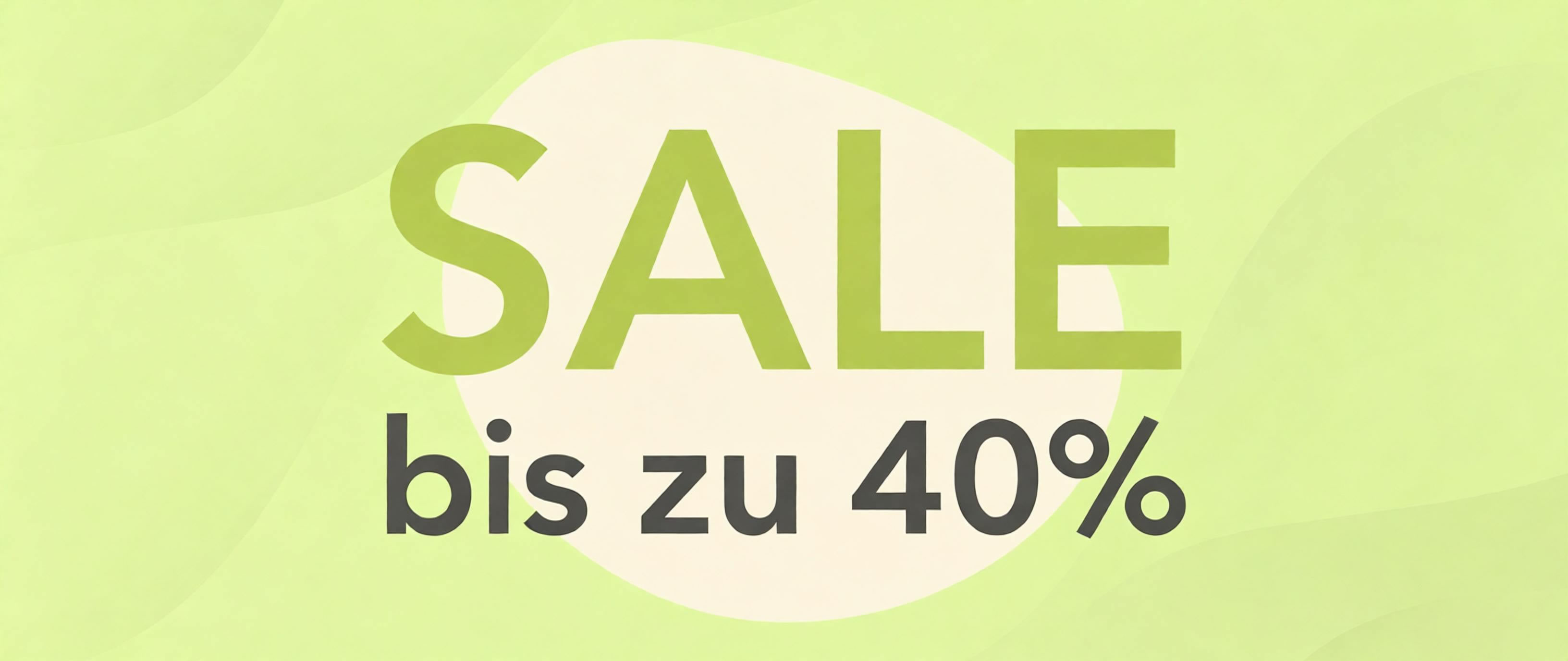Sale bis zu 40%