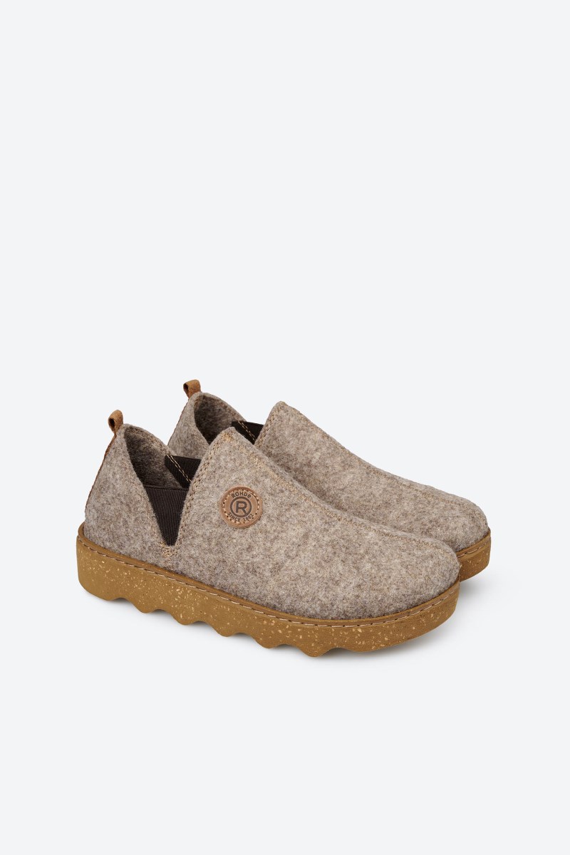Rohde Foggia Bootie - Filz - Beige