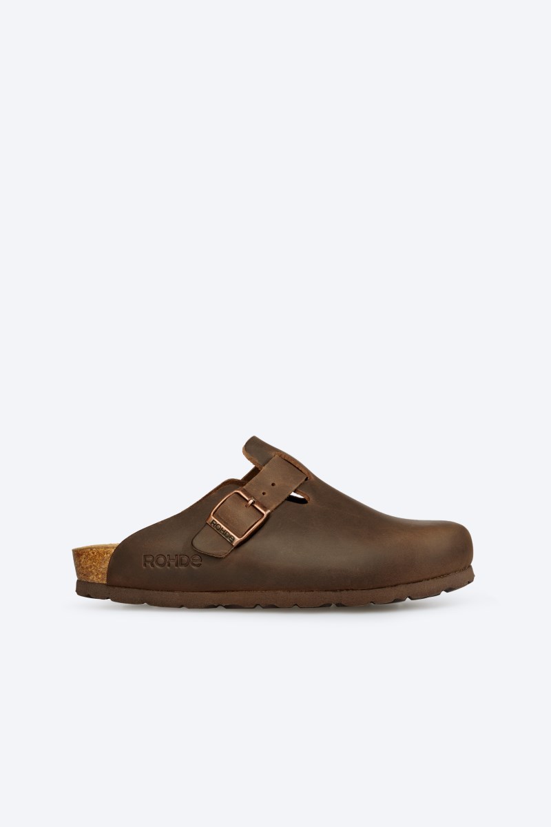 Rohde Alba Clog - Leder - Braun