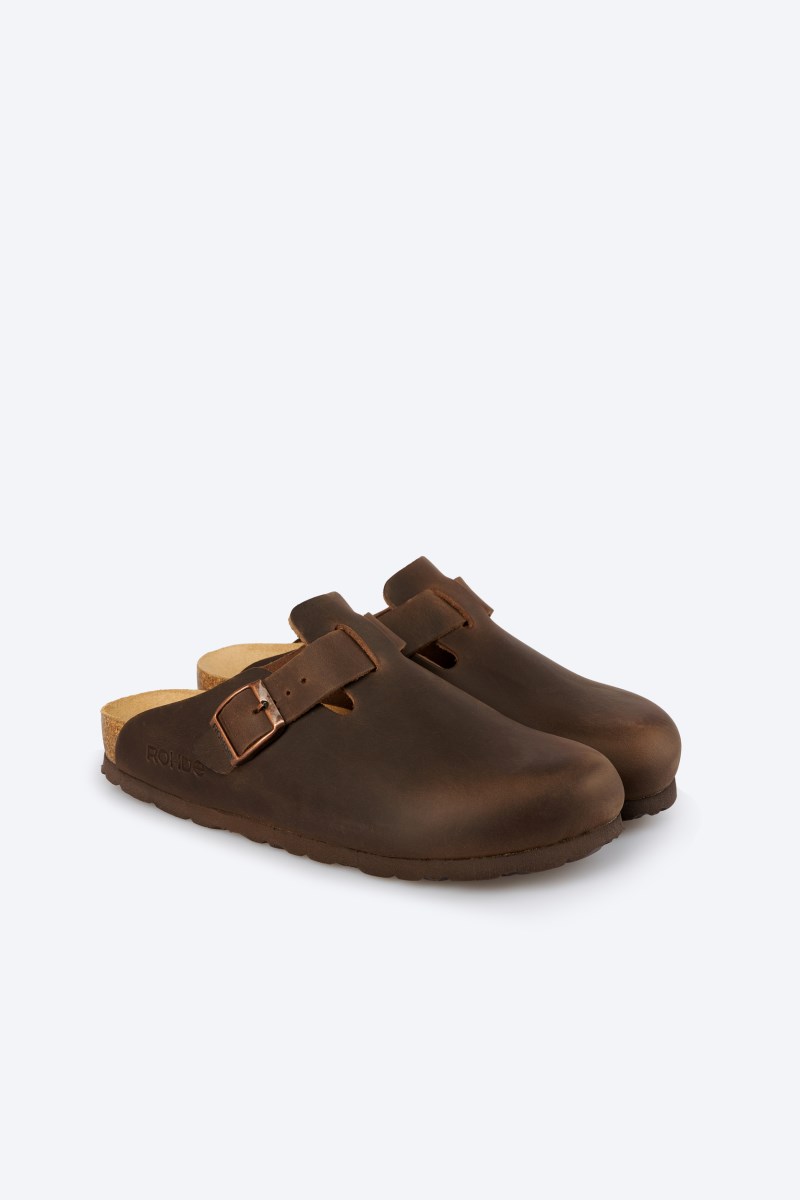Rohde Alba Clog - Leder - Braun