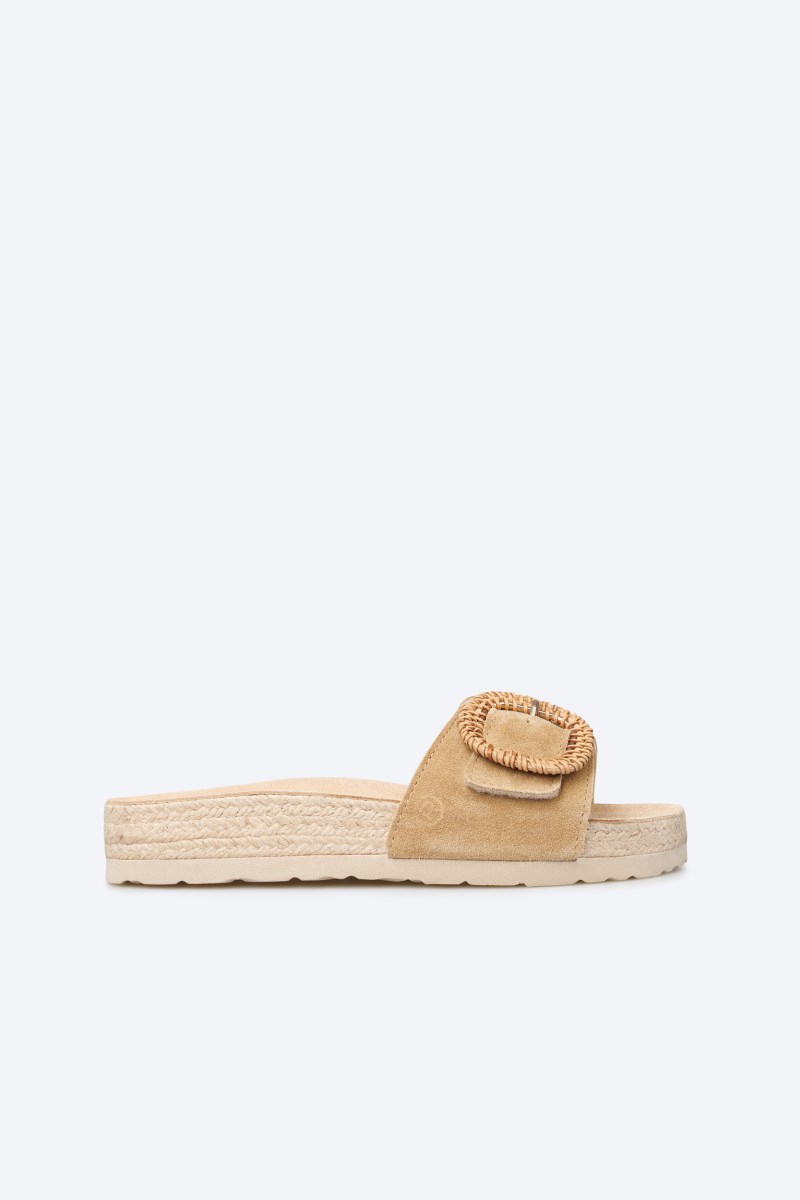 Rohde Matera Einriemer - Velours - Beige