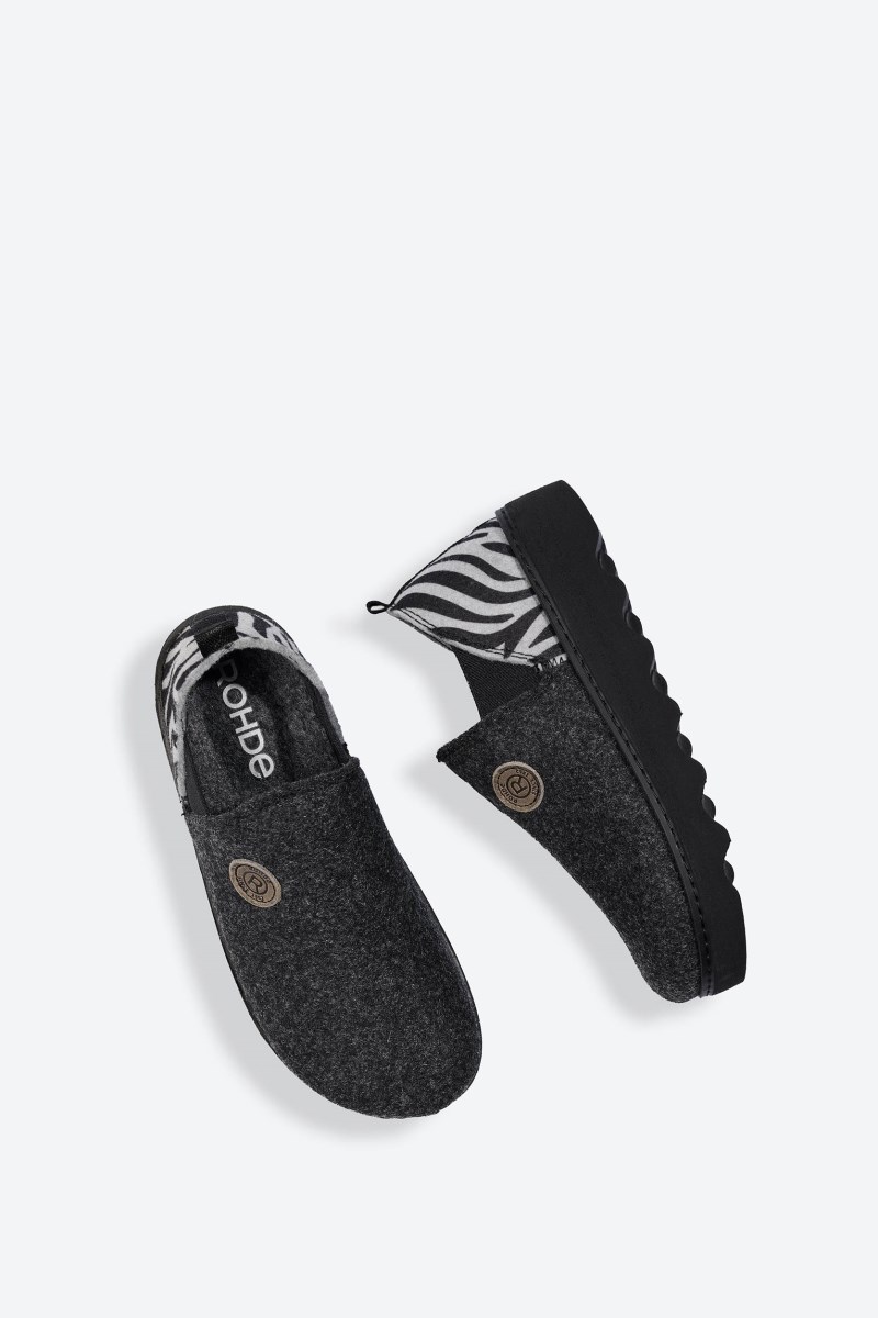 Rohde Foggia Bootie - Filz - Grau