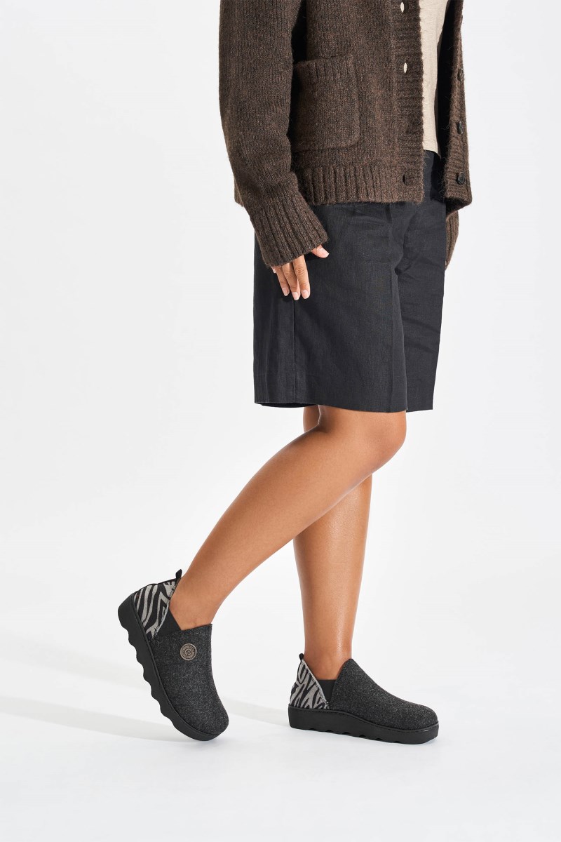 Rohde Foggia Bootie - Filz - Grau