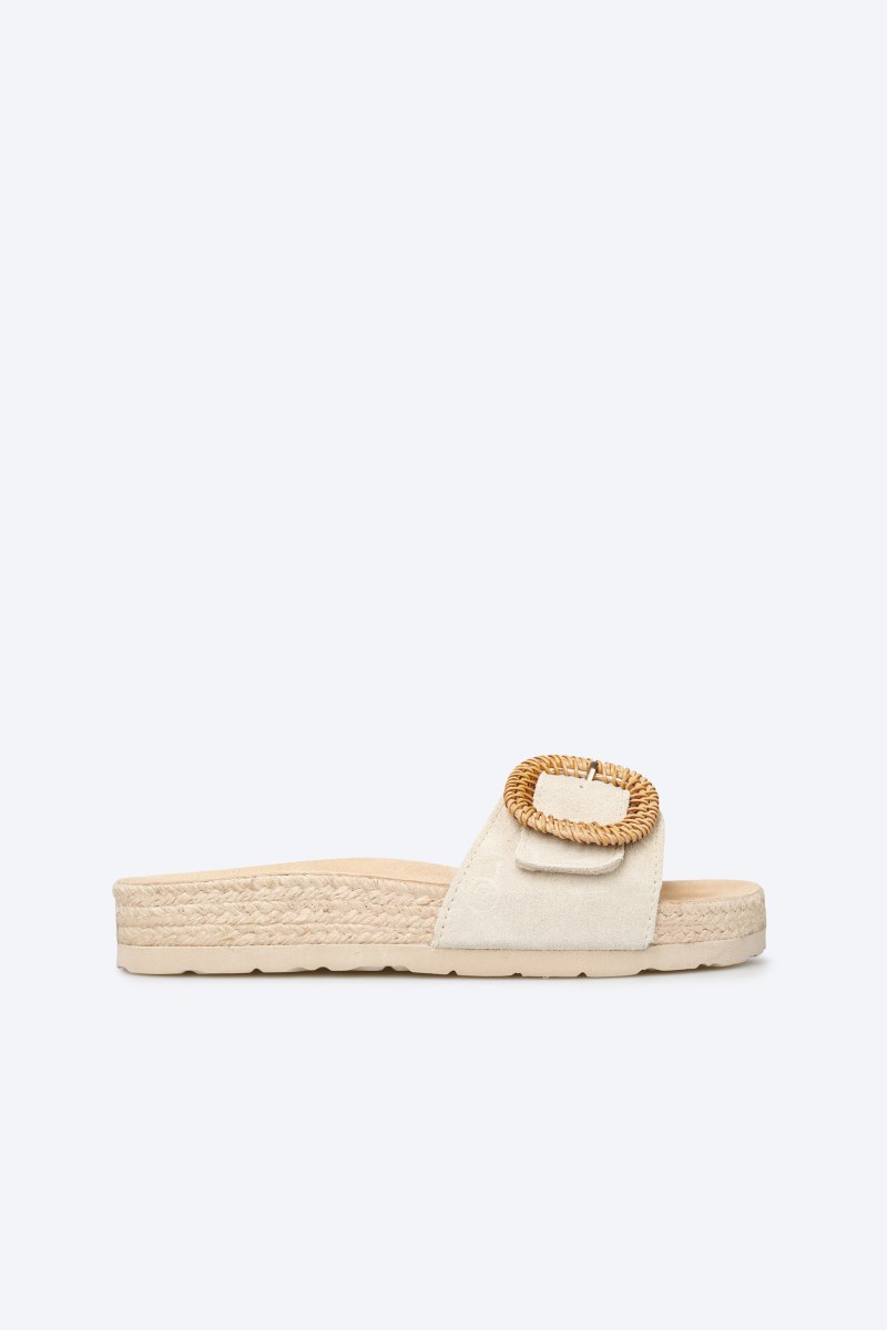 Rohde Matera Einriemer - Velours - Beige