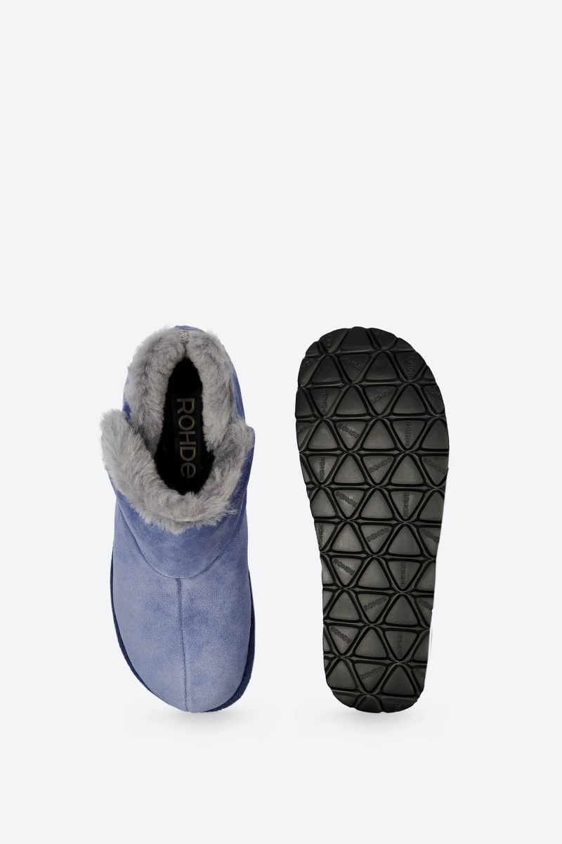 Rohde Gardena Bootie High - Lamm - Blau