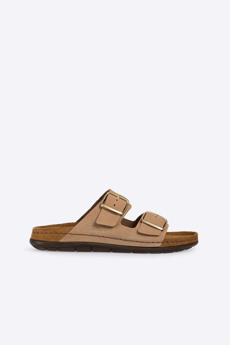 Rohde Rodigo Zweiriemer - Leder - Beige